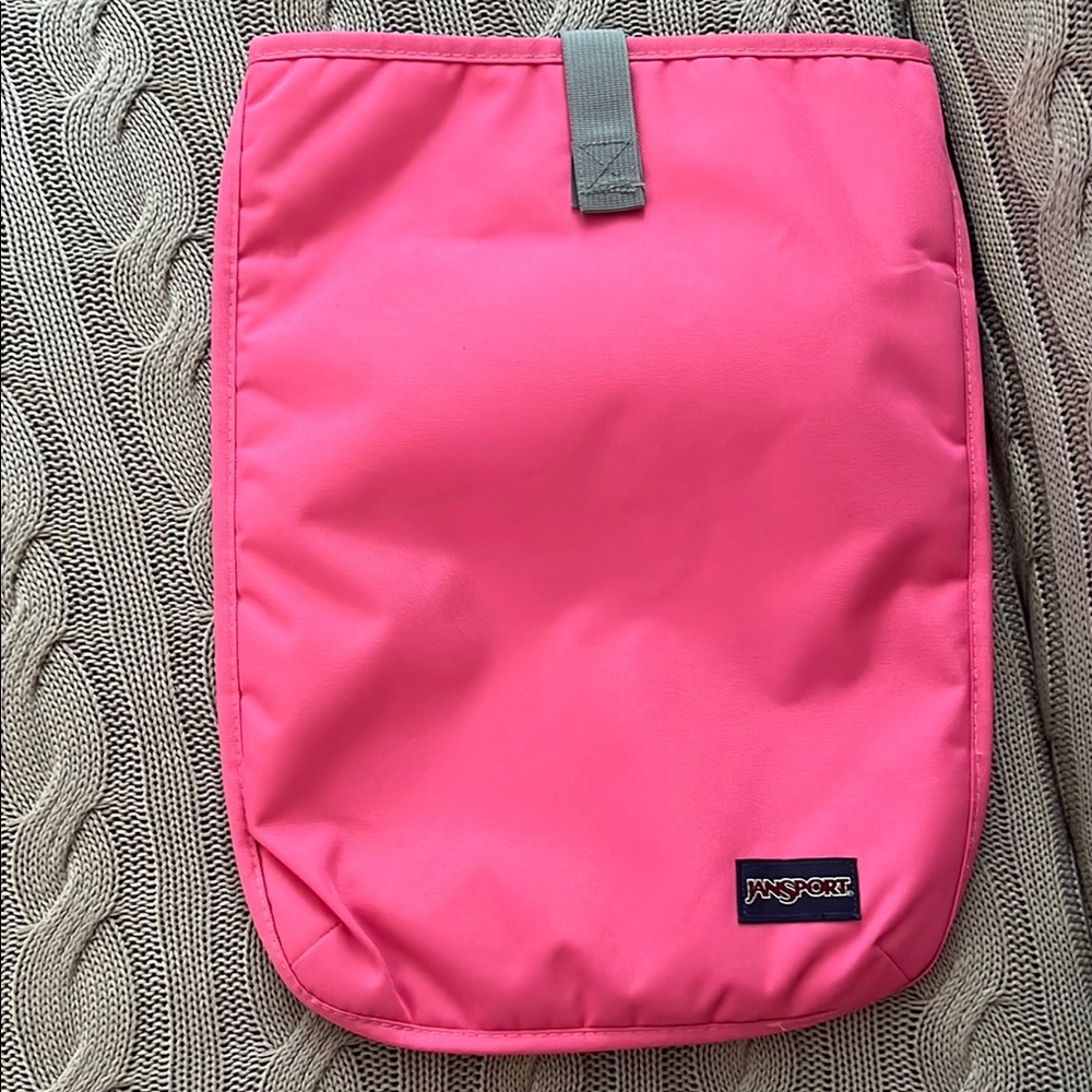 JanSport Pink Laptop Sleeve